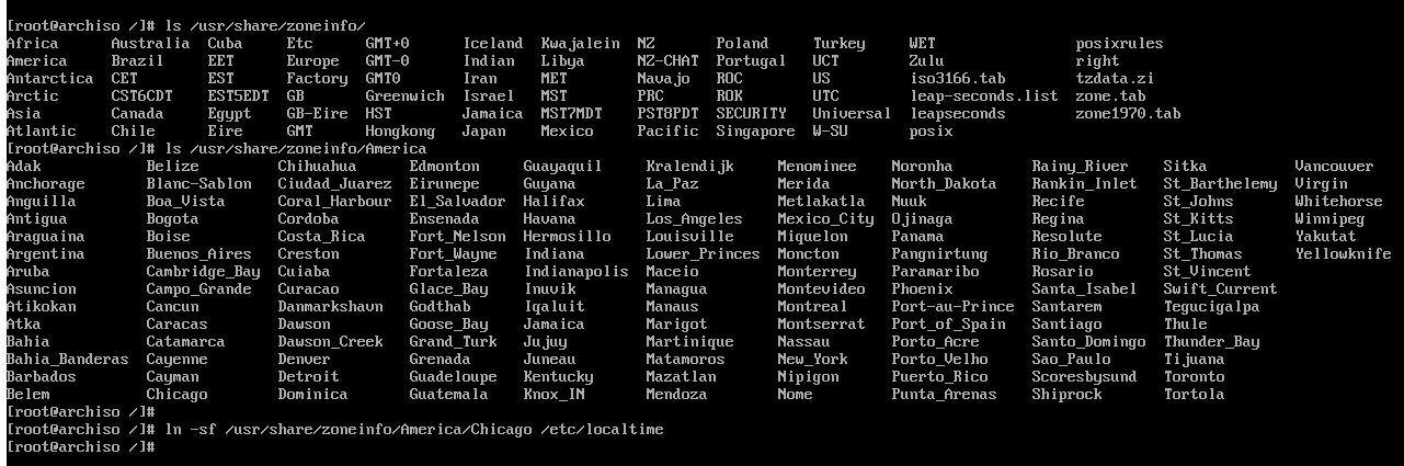 setting the timezone with a symlink